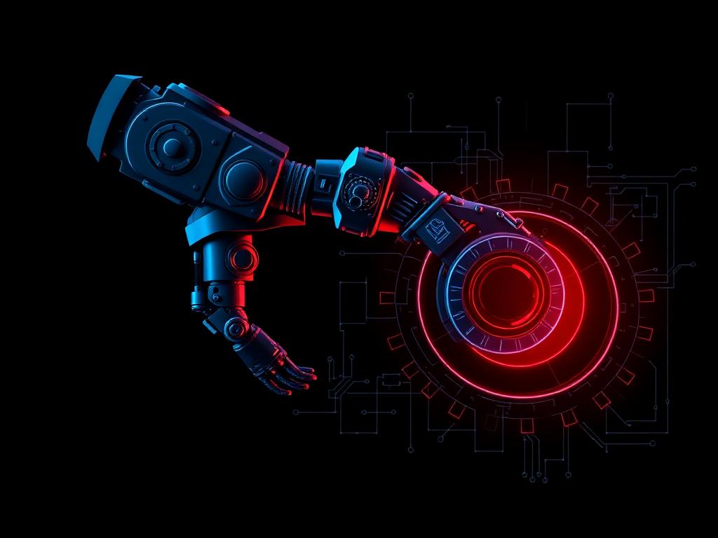 Robotic arm and precision gear assembly